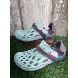 Merrell Hydro Moc Iris/Teal Slip On EVA Sandals Women's 9